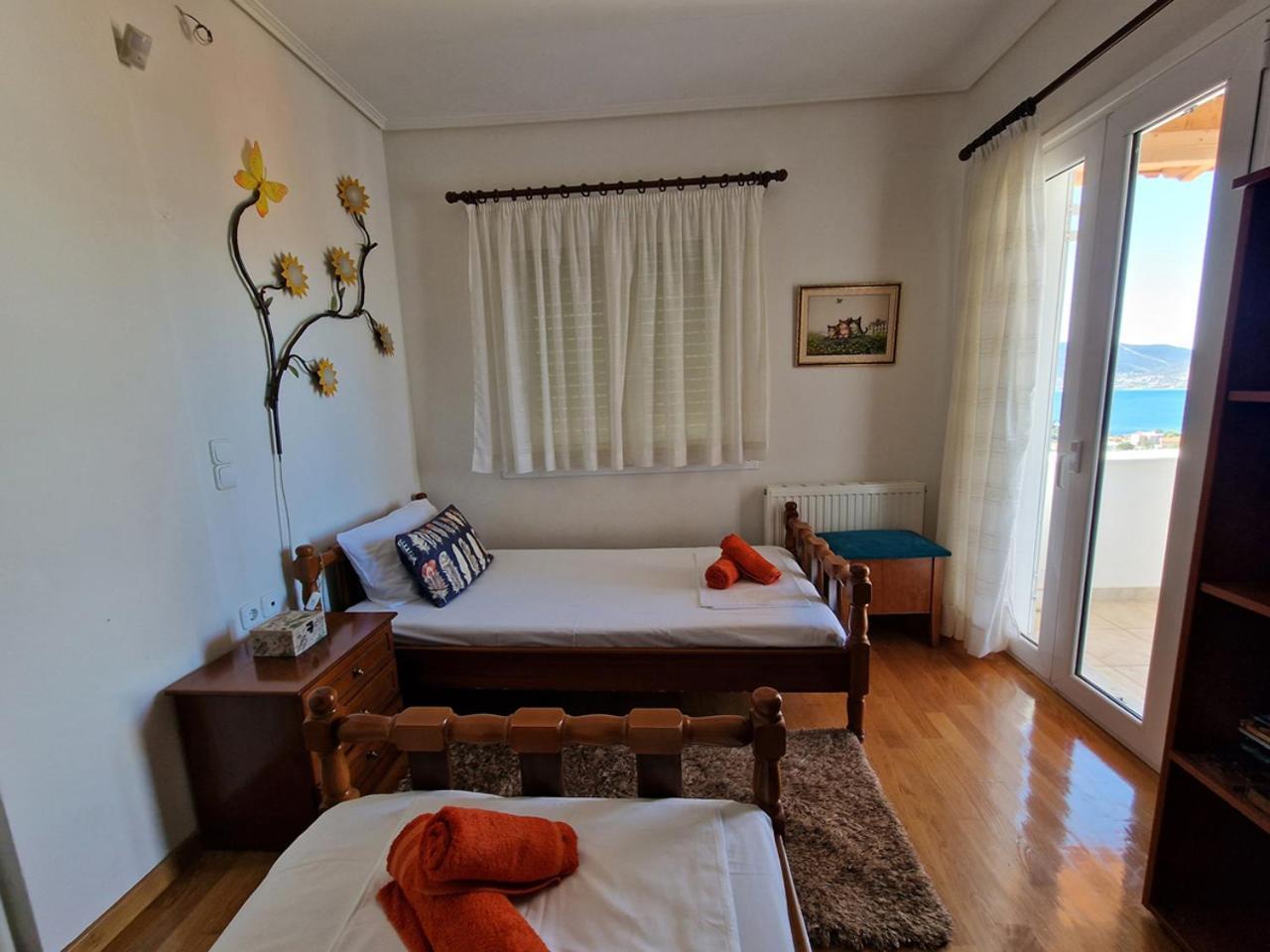 The Mirador Boutique Villa With Scenic Sea View Pórto Ráfti Eksteriør bilde
