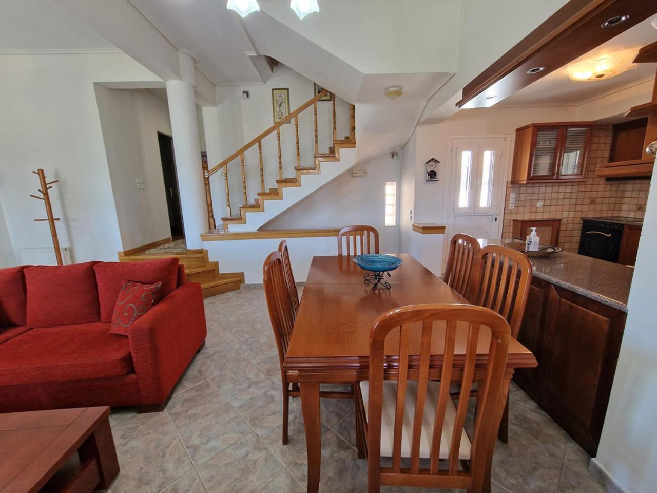 The Mirador Boutique Villa With Scenic Sea View Pórto Ráfti Eksteriør bilde