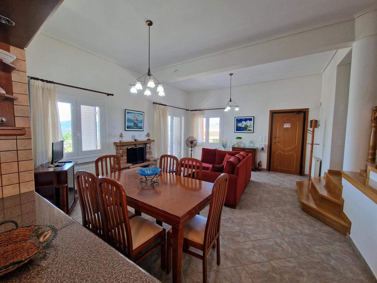 The Mirador Boutique Villa With Scenic Sea View Pórto Ráfti Eksteriør bilde