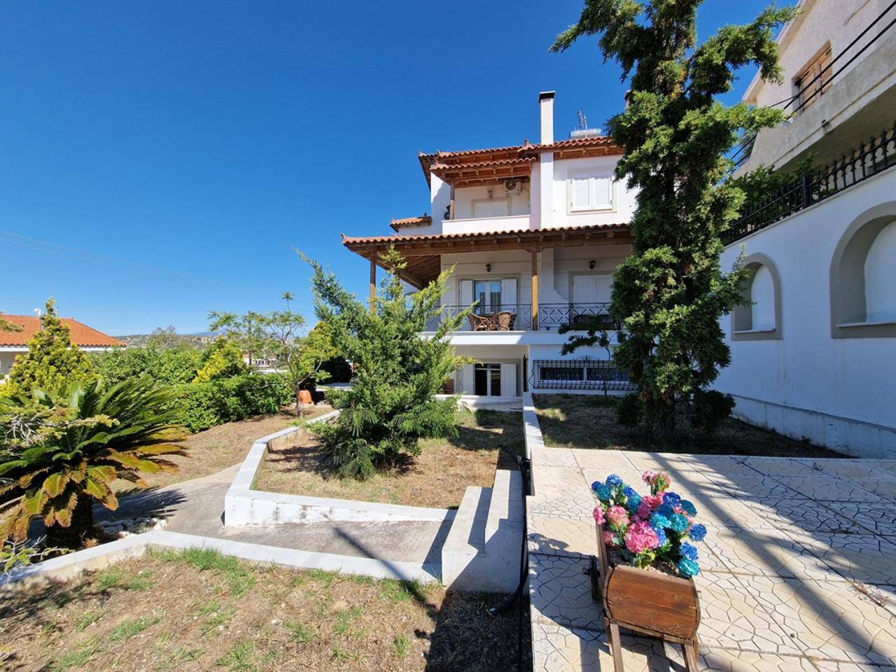 The Mirador Boutique Villa With Scenic Sea View Pórto Ráfti Eksteriør bilde