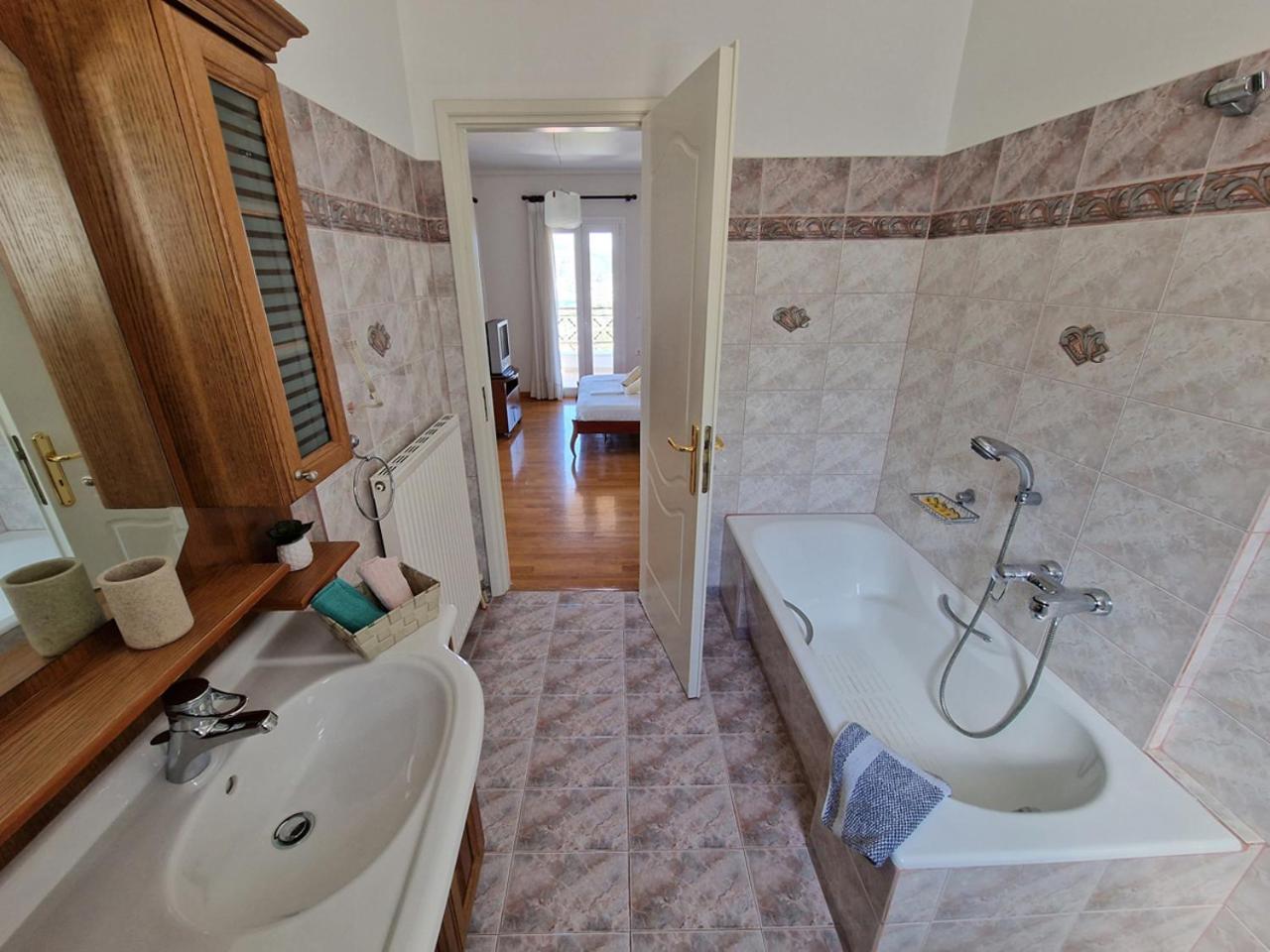 The Mirador Boutique Villa With Scenic Sea View Pórto Ráfti Eksteriør bilde