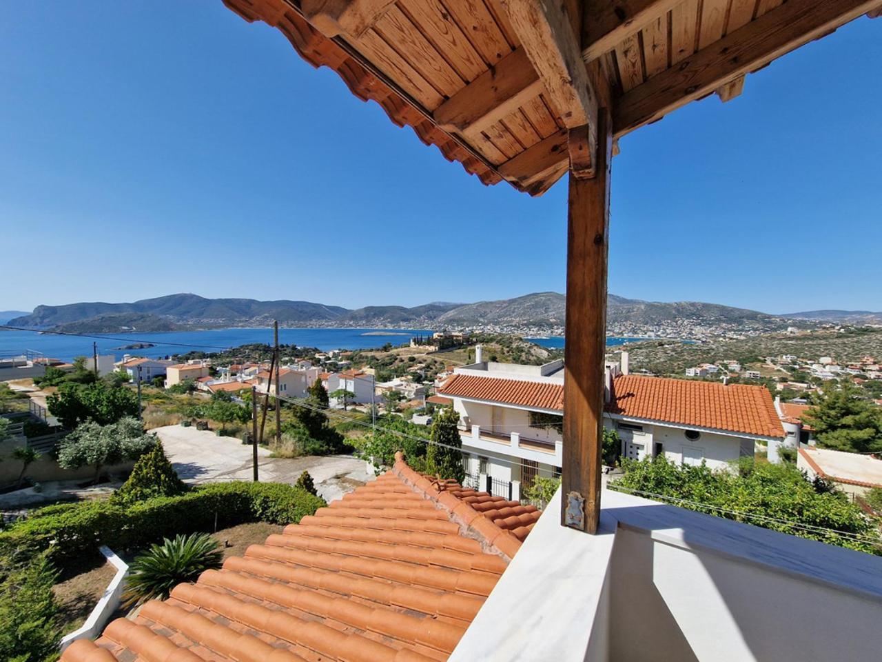 The Mirador Boutique Villa With Scenic Sea View Pórto Ráfti Eksteriør bilde
