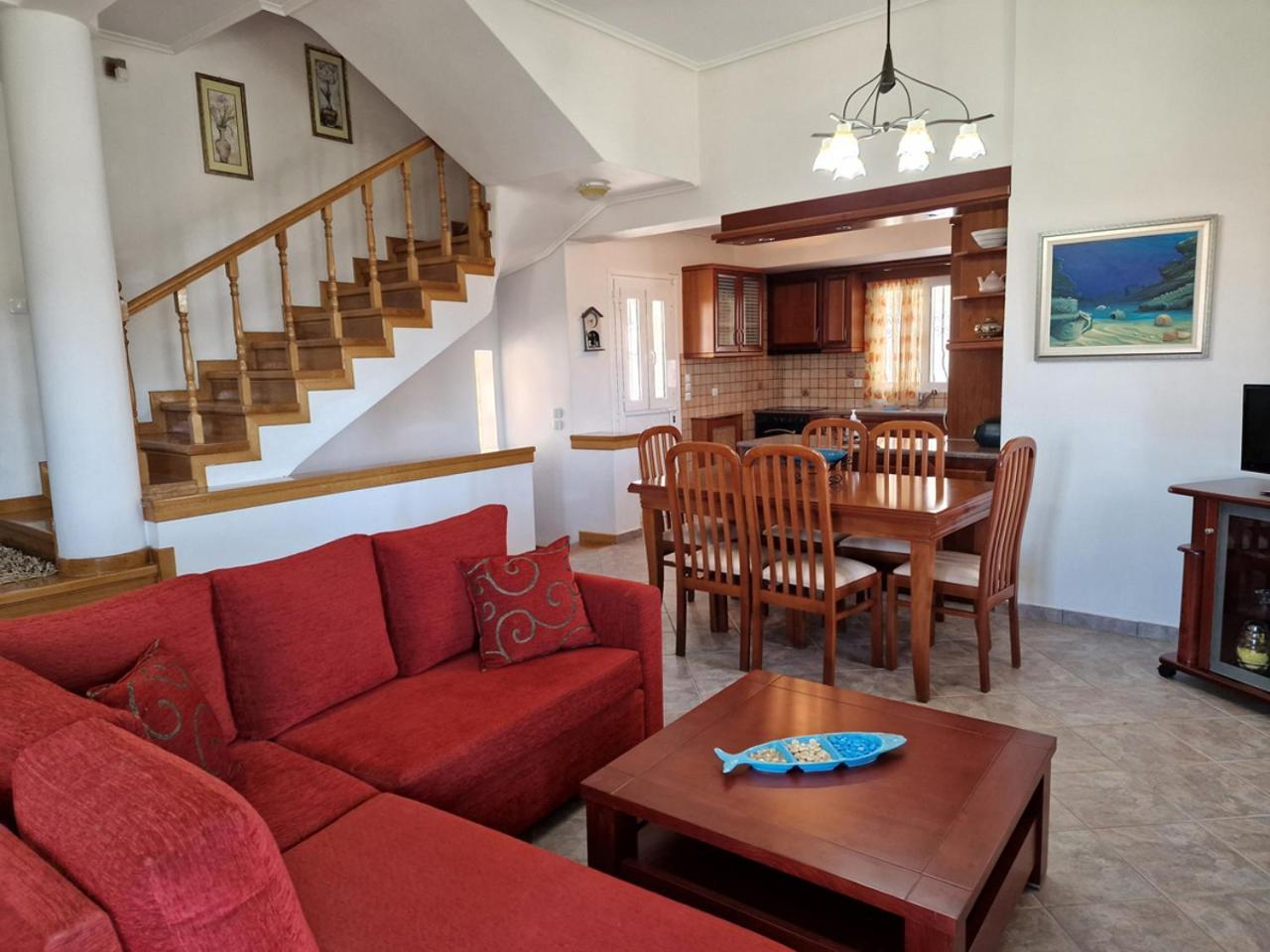 The Mirador Boutique Villa With Scenic Sea View Pórto Ráfti Eksteriør bilde