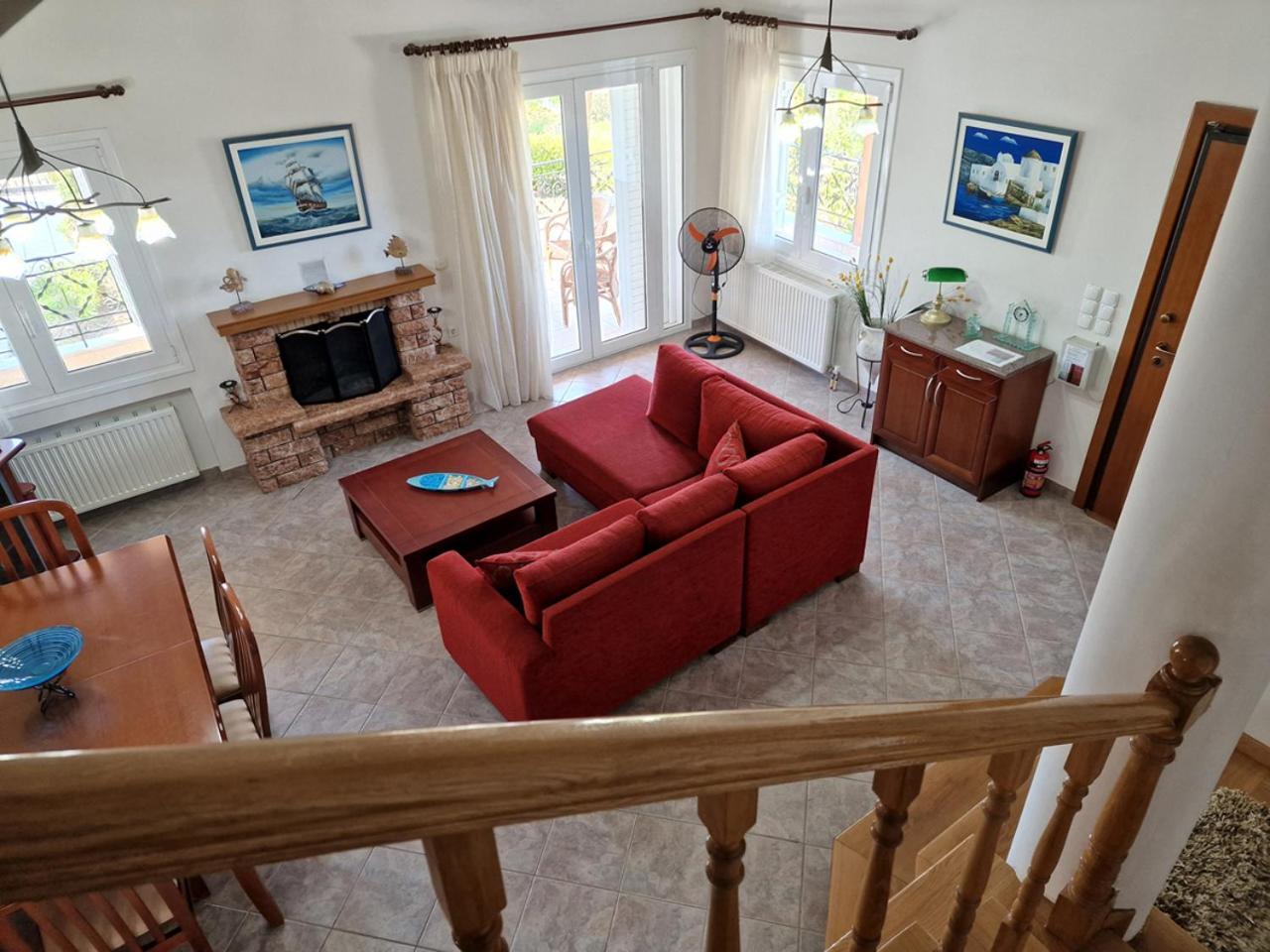The Mirador Boutique Villa With Scenic Sea View Pórto Ráfti Eksteriør bilde